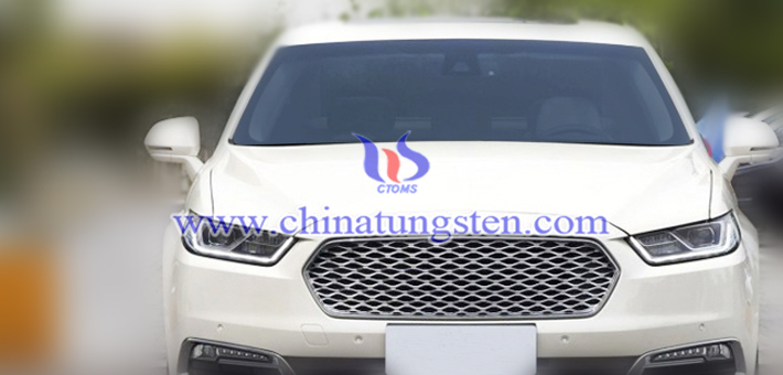 隔熱車(chē)窗玻璃用黃色氧化鎢納米粉體圖片