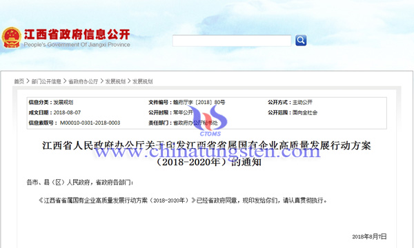 江西印發(fā)《江西省省屬?lài)?guó)有企業(yè)高品質(zhì)發(fā)展行動(dòng)方案》