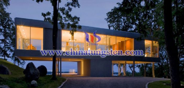 建築節(jié)能玻璃用黃色氧化鎢粉體圖片