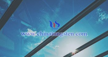 新型節(jié)能材料：藍(lán)色氧化鎢電致變色膜圖片