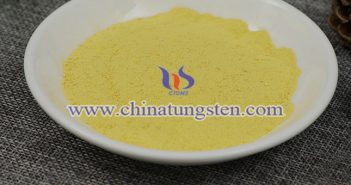 WO3-TiO2電致變色薄膜用黃色氧化鎢粉體 WO3-TiO2電致變色薄膜用黃色氧化鎢粉體圖片