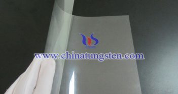 大面積電致變色玻璃用黃色氧化鎢薄膜圖片
