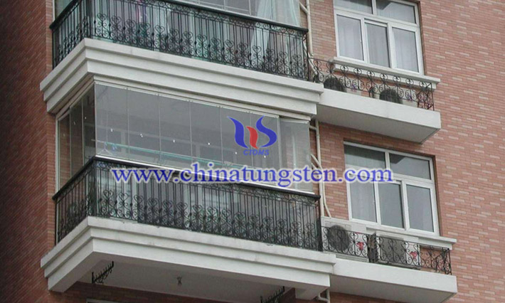 陽(yáng)臺(tái)玻璃隔熱塗布材料用銫鎢青銅圖片
