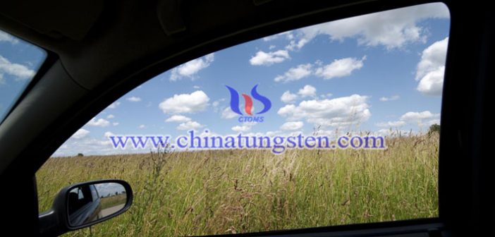 隔熱車窗玻璃用氧化鎢電致變色薄膜圖片