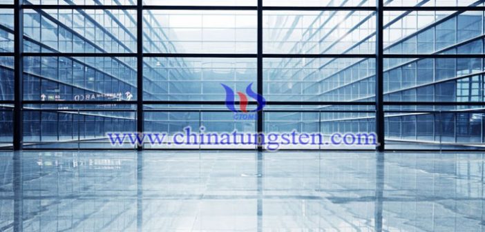 大面積建築玻璃用氧化鎢電致變色薄膜圖片