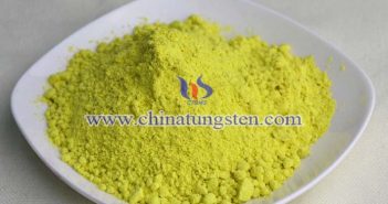 電致變色智能玻璃用黃色氧化鎢粉體圖片