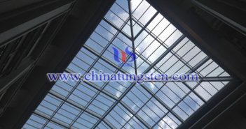 玻璃穹頂隔熱膜用銫鎢青銅納米粉體圖片