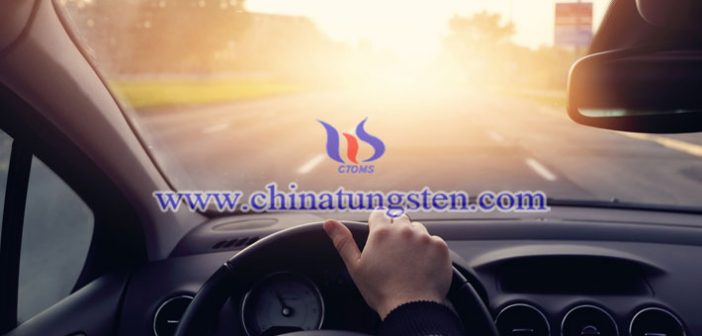 汽車擋風(fēng)玻璃隔熱塗布材料用銫鎢青銅納米粉體圖片