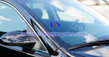 汽車(chē)擋風(fēng)玻璃隔熱塗布材料用三氧化鎢圖片