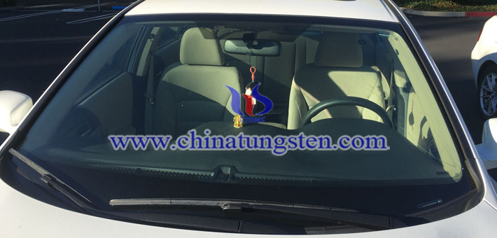 隔熱車(chē)窗玻璃用Cs0.32WO3圖片