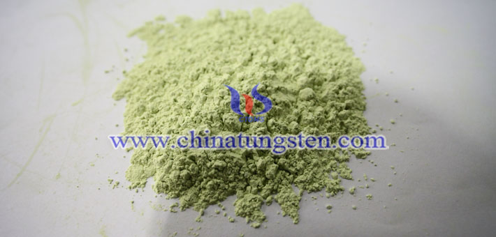 半導體氣敏材料：黃色氧化鎢納米線圖片