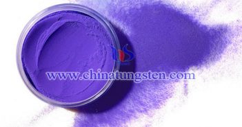 Ti Doped Violet Tungsten Oxide Ti doped violet tungsten oxide Chinatungsten picture
