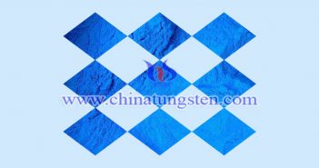 nanometer blue tungsten oxide applied for transparent thermal insulation material picture