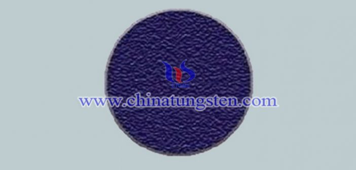 blue nano tungsten oxide applied for thermal insulating glass material image