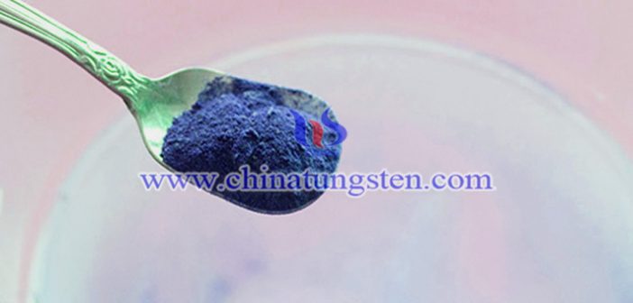 violet tungsten oxide nano powder applied for thermal absorption agricultural plastic film image
