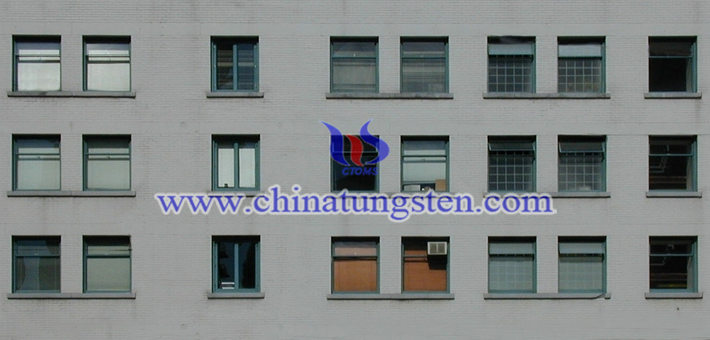 Cs doped tungsten oxide applied for transparent thermal insulation material picture