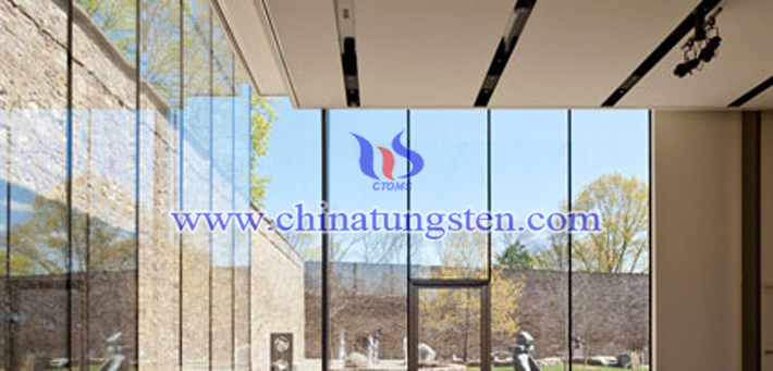 cesium doped tungsten oxide applied for thermal insulation film picture