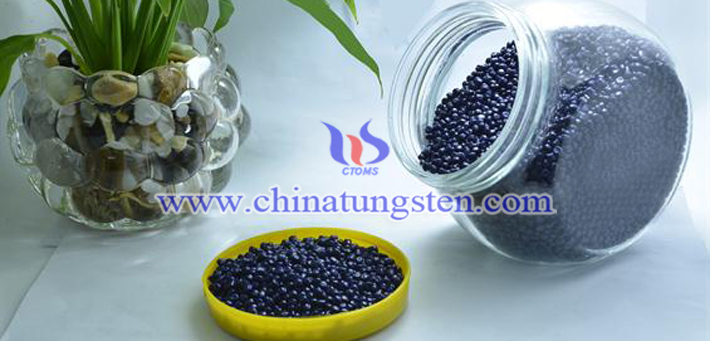 cesium doped tungsten oxide applied for thermal insulation masterbatch picture
