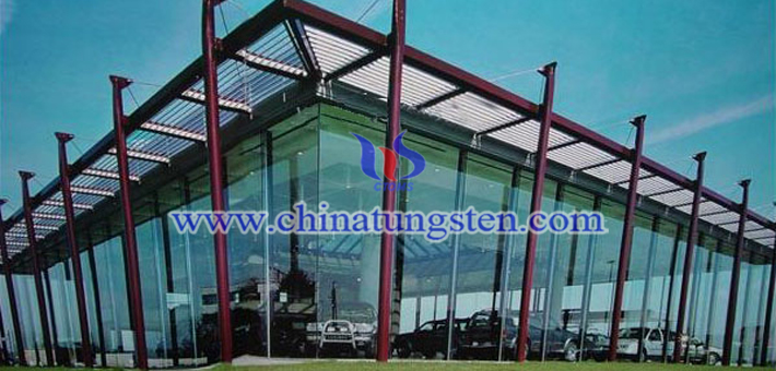 cesium doped tungsten oxide applied for thermal insulation paper picture