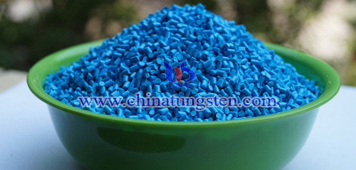 cesium doped tungsten oxide powder applied for nano-ceramic color master picture