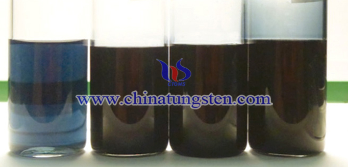 cesium doped tungsten oxide powder applied for nano-ceramic dispersion solution picture