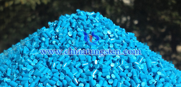 cesium doped tungsten oxide powder applied for thermal insulation masterbatch picture