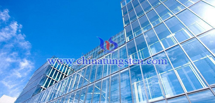 cesium doped tungsten oxide powder applied for window heat insulation film picture