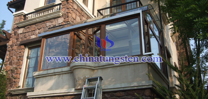 nano grain size cesium tungstate applied for thermal insulation film picture