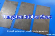 Tungsten Rubber Sheet