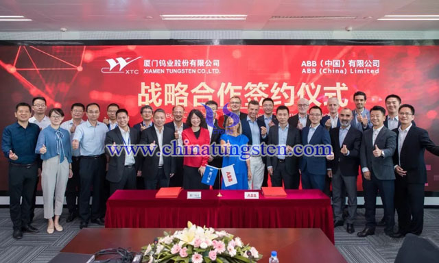 廈鎢與ABB簽署司戰(zhàn)略合作協(xié)議