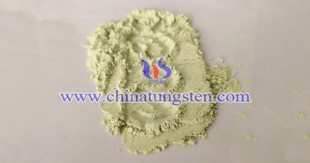 固相法制備超細(xì)黃色氧化鎢粉體圖片