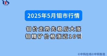2025年5月鉬價(jià)行情如何